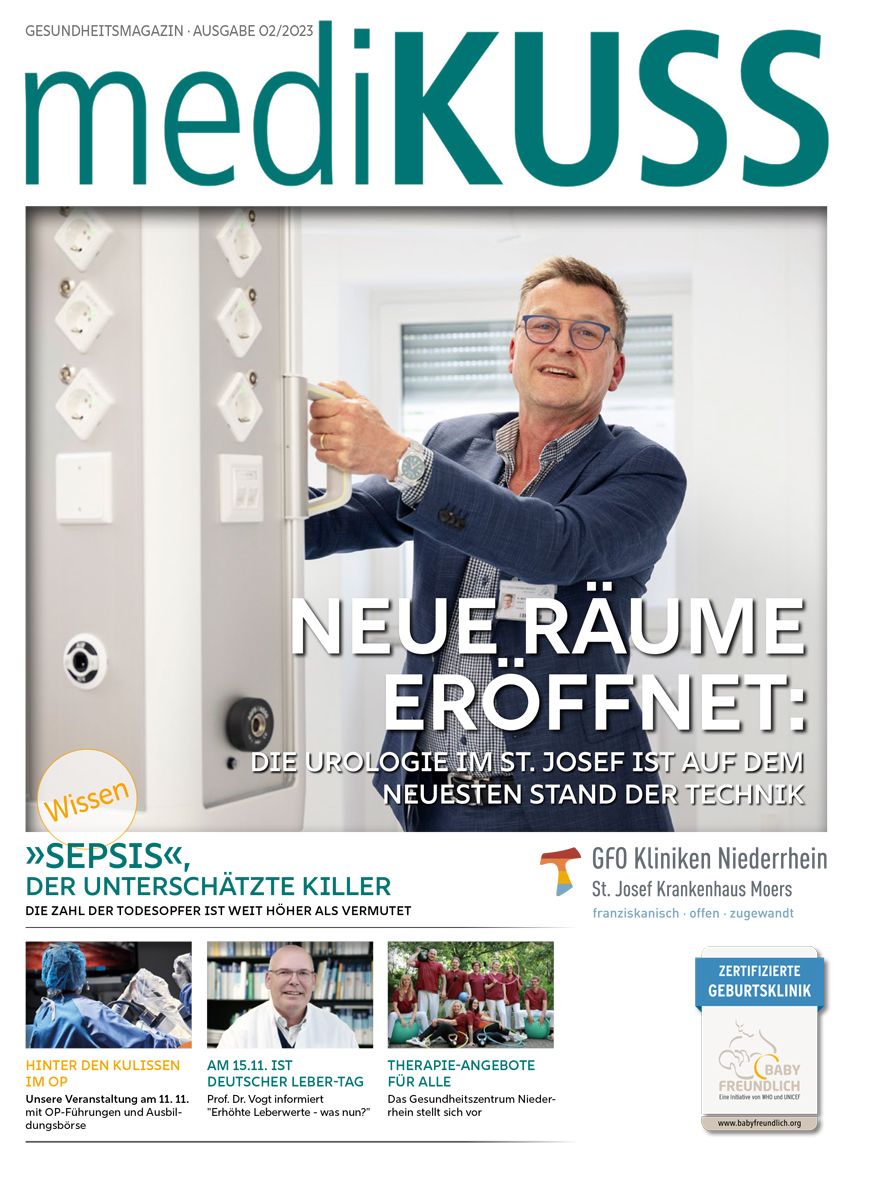 Coverbild: mediKuss Gesundheitsmagazin – Ausgabe 02/23